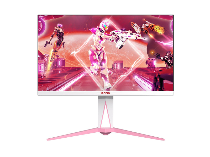 AGON AG275QXR 27' Pink 1ms 170hz, IPS  2560 Ã— 1440 (QHD), Free-Sync Premium HDR 400 ,HDMI2.0,DP, USB hub 3.2 x 2 Special Edition Monitor (LS)