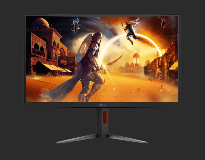 AOC 27' 2K Curved 0.5ms 180Hz, 2560x 1440 Adaptive Sync, HDMI 2.0 Ã— 1,DisplayPort 1.4 Ã— 1, Gaming Monitor