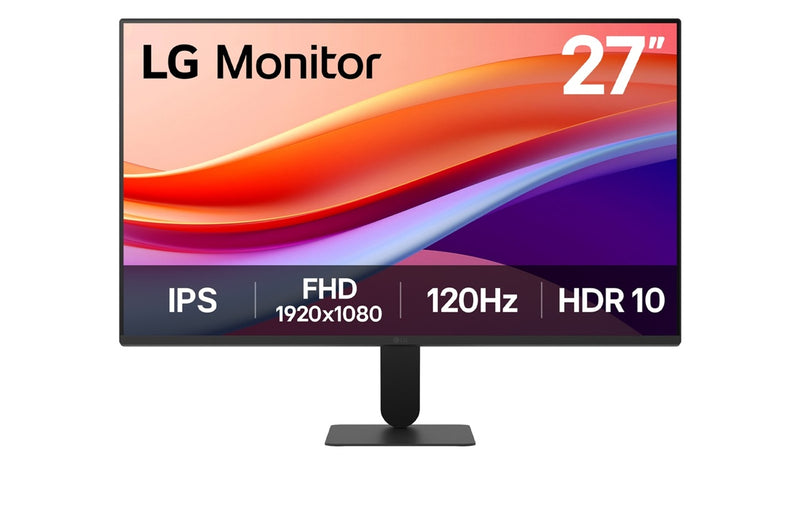27' FHD, IPS, 120Hz, 1ms MBR, HDR10, sRGB 99%, 4-side bezel-less, Tilt -5Â°~20Â°, HDMI, Headphone Out, DAS, Black Stabiliser, 250nits, 1500:1.