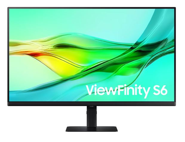 Samsung 32' ViewFinity S60UD QHD 2560x1440 16:9 HDR10 5ms IPS DP HDMI Headphone USB-C Ethernet LAN HAS Tilt Swivel Pivot VESA Built-in KVM Switch
