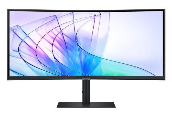 Samsung 34' ViewFinity S50GC UWQHD Ultra 3000:1 100Hz 3440x1440 21:9 5ms 350 cd/ãŽ¡ HDR10 VA DP HDMI USB-C Hub LAN Webcam Tilt HAS Swivel VESA 3YR