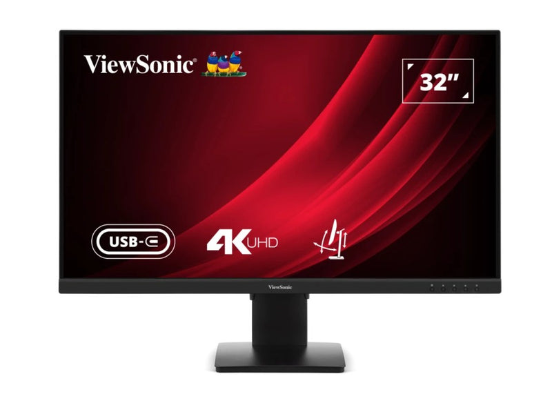 ViewSonic 32' VG 4K SuperClear VA, USB-C, DP, Height Adjust,  3y Advance Replacement, Business Pro Monitor