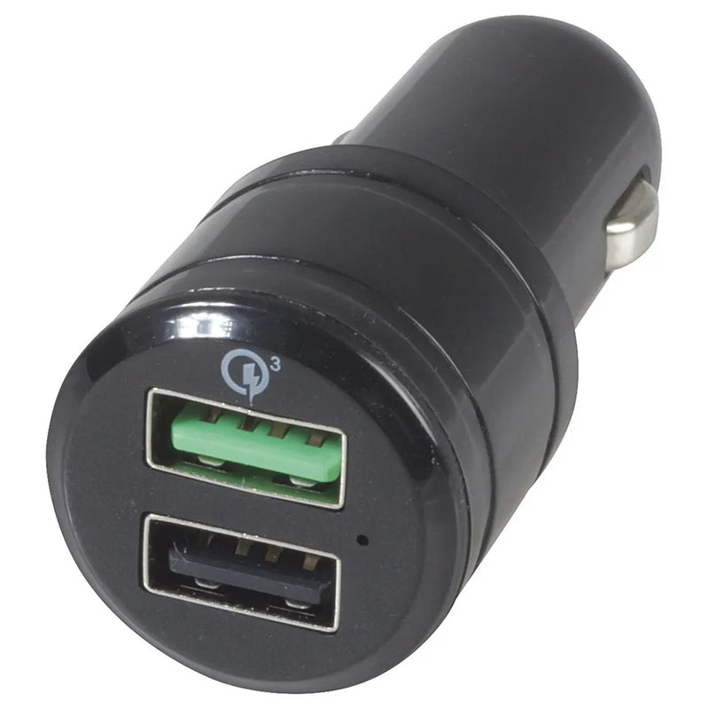 5.4A Dual USB Car Charger with Qualcomm® Quick Charge™ 3.0