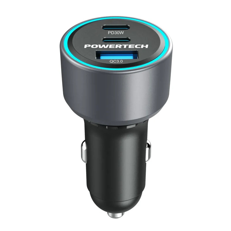 QC3.0 and Dual PD 30W Car Cigarette Lighter Adaptor