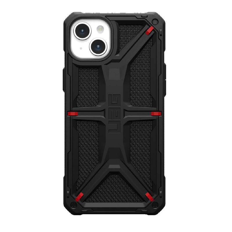 UAG Monarch Kevlar Apple iPhone 15 Plus (6.7') Rugged Case - Kevlar Black (114309113940), 20ft. Drop Protection (6M), 10 Years
