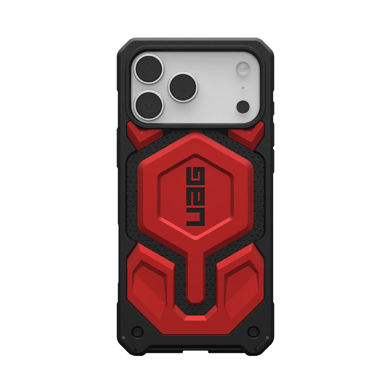 UAG Monarch Pro MagSafe Apple iPhone 17 Pro Max (6.9') Rugged Case - Crimson (114514119494), 25 ft. Drop Protection (7.6M), 10 Years Warranty