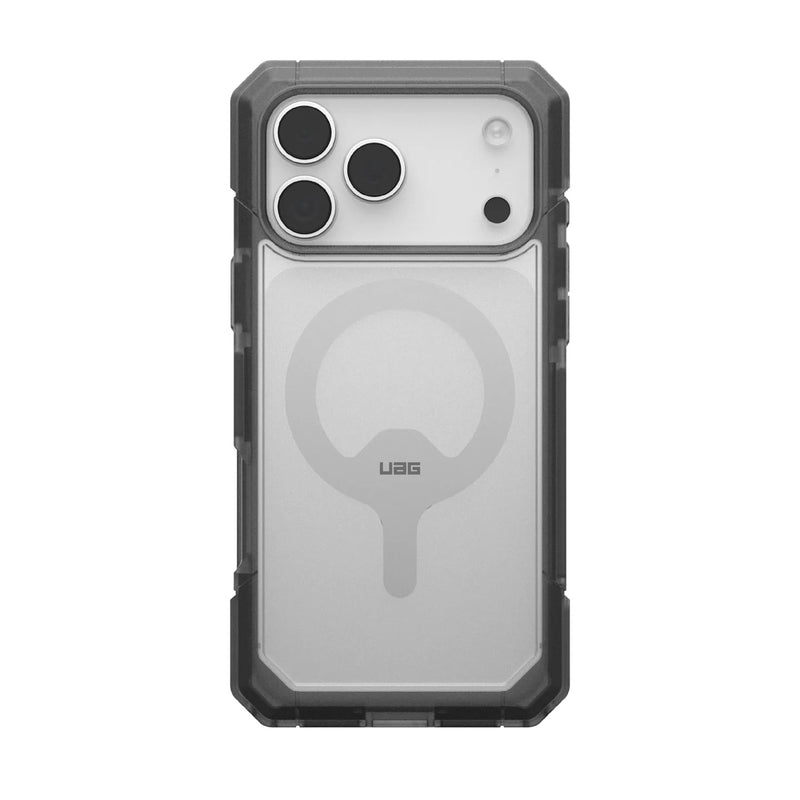 UAG Trooper MagSafe New Apple iPhone Pro 2026 / iPhone 17 Pro (6.3') Rugged Case - Clear/Ash (114521114G31),10