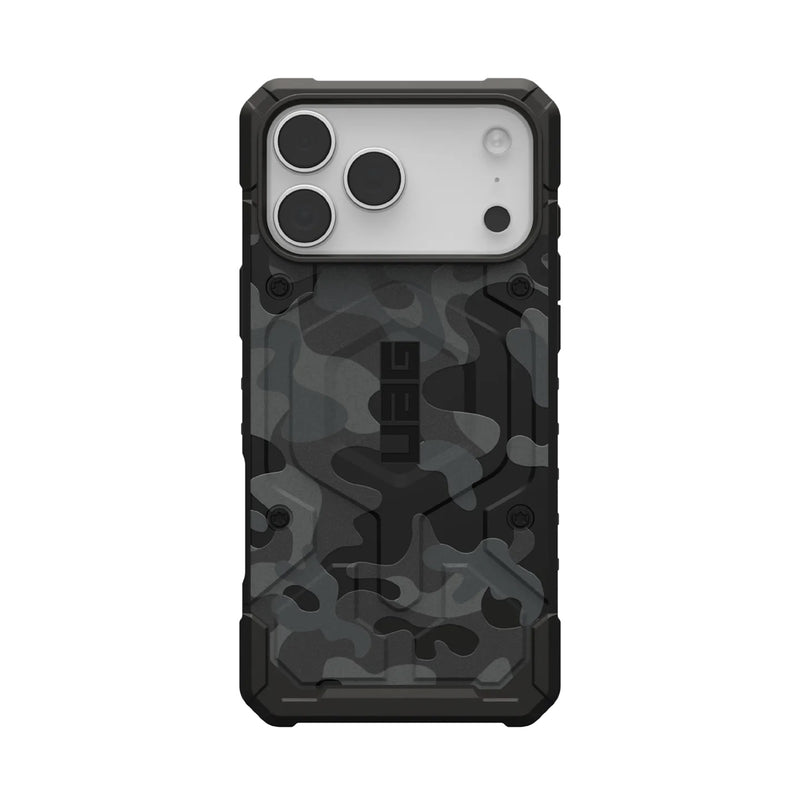 UAG Pathfinder SE MagSafe Apple iPhone 17 Pro Max (6.9') Rugged Case - Midnight Camo (114549114061), 18ft Drop Protection (5.5M), 10 Years Warranty
