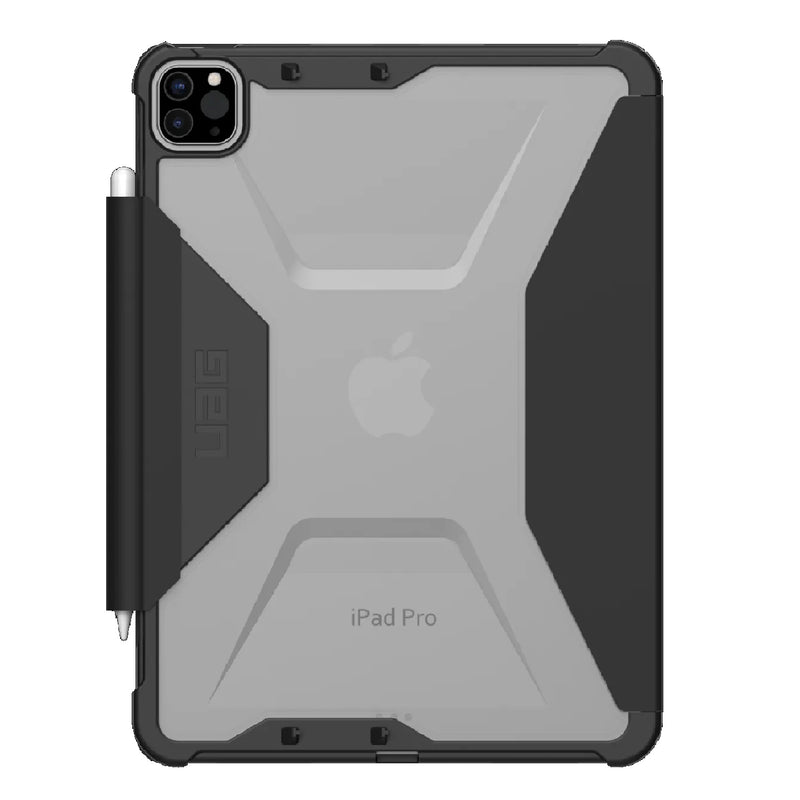 UAG Plyo Apple iPad Pro (11') (1st - 4th Gen)/ iPad Air (11') (M3/M2) (7th/6th/5th/4th Gen) Folio Rugged Case -Black/Ice(123292114043).1 Year Warranty