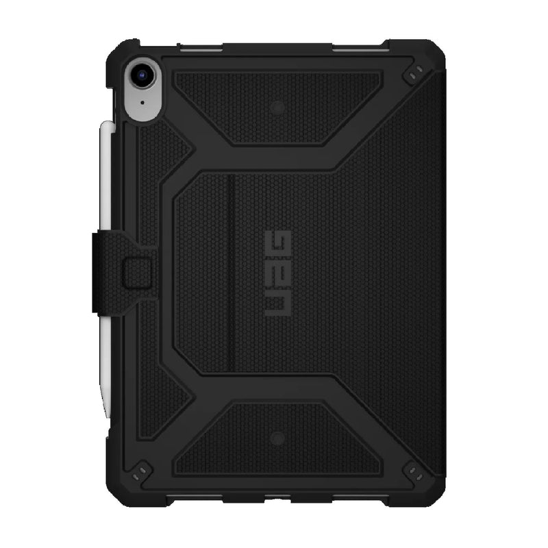 UAG Metropolis Apple iPad (11') 11th Gen (A16) / iPad 10th Gen (10.9') Folio Rugged Case (Black) - DROP+ Military Standard, 1 Year