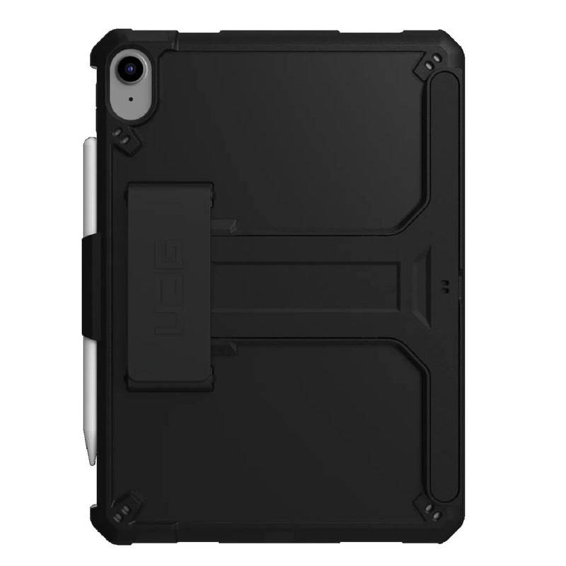 UAG Scout Apple iPad (11') 11th Gen (A16) / iPad 10th Gen (11') Rugged Case (Black) - DROP+ Military Standard, KickStand & Hand Strap, 1 Year