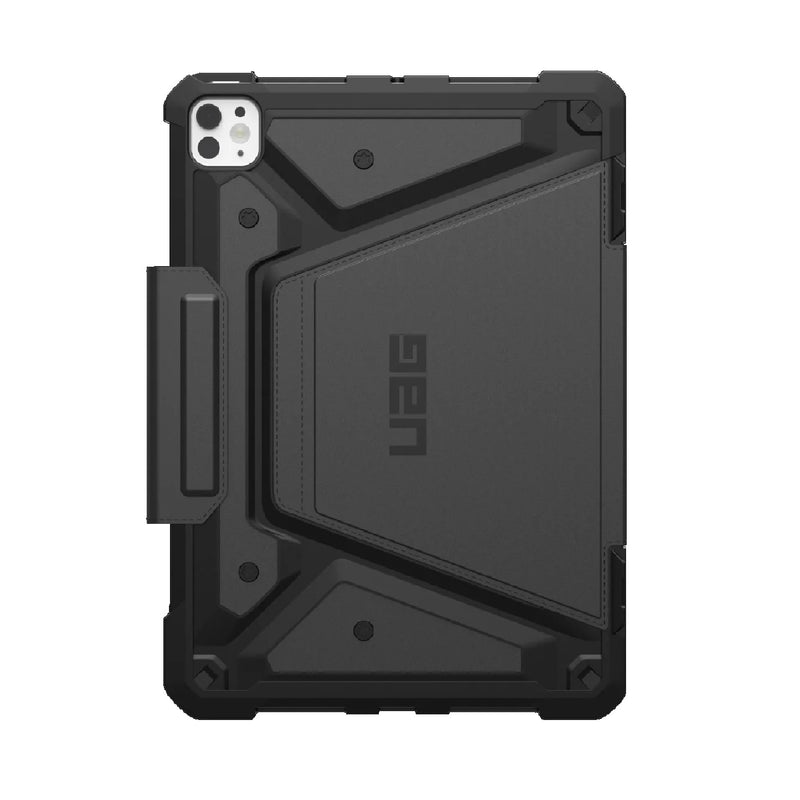 UAG Metropolis SE Apple iPad Pro (11') (M5/M4) (6th/5th Gen) Folio Rugged Case - Black (124475114040), DROP+ Military Standard, 10