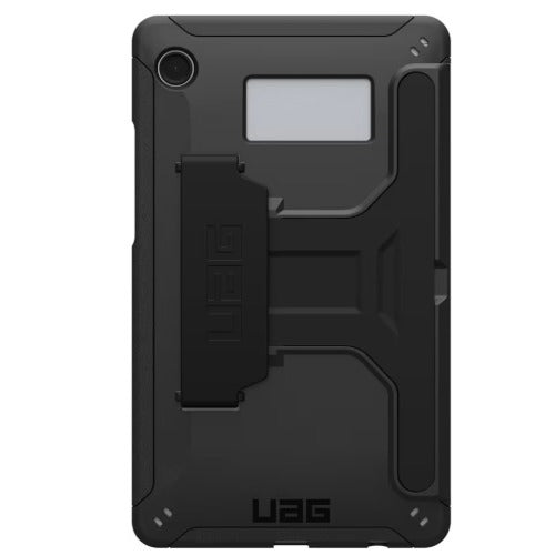 UAG Scout Samsung Galaxy Tab A11 (8.7') with Kickstand & Handstrap Rugged Case - Black (224459114040), DROP+ Military Standard, 1