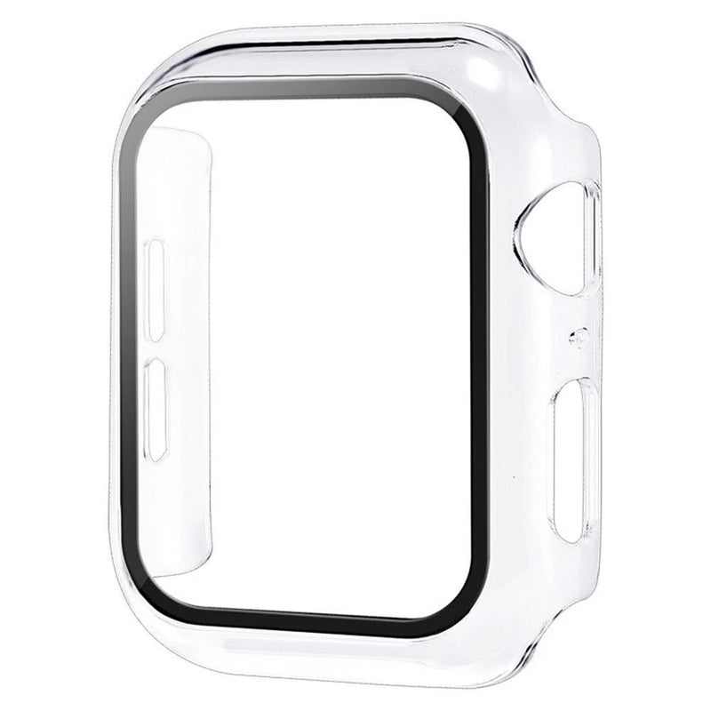 USP Apple Watch Ultra 49MM Case + Screen Protector Clear - 360° Protection, Scratch Resistant, Precious Cutout, Sensitive Touch, 5