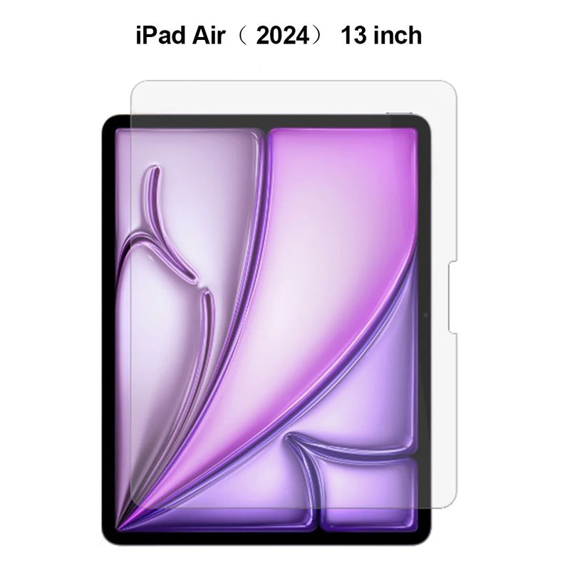 USP Apple iPad Air (13') (M3) Tempered Glass Screen Protector : Full Coverage, 9H Hardness, Bubble-free, Anti-fingerprint, 3 Years
