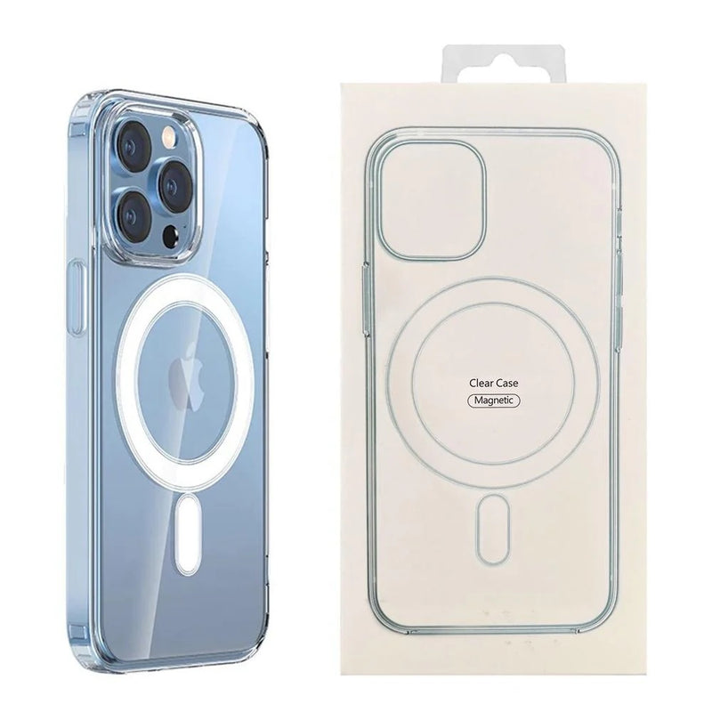 USP Apple iPhone 16 (61.') Clear Case with MagSafe - Built-in magnets, Scratch Resistant, Crystal Clear,Shockproof, 5