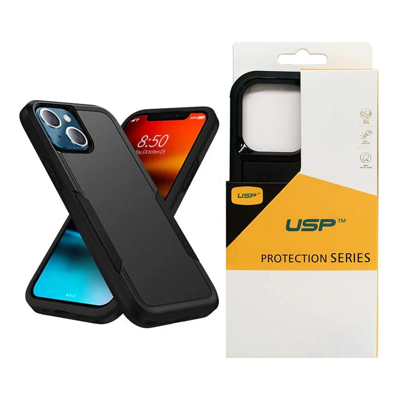 USP Apple iPhone 17 Pro Max (6.9') Armor Light Case with MagSafe Black - Two Tough Layers, No Slip Grippy Edges, DropProof, Slim, Sleek