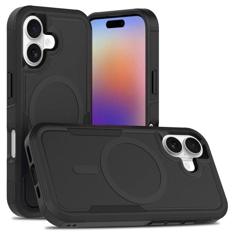 USP Rugged Apple iPhone 17 (6.3') Armor Light Case Black - No-Slip, Sleek, Drop-Protection, Strong & Durable, 5