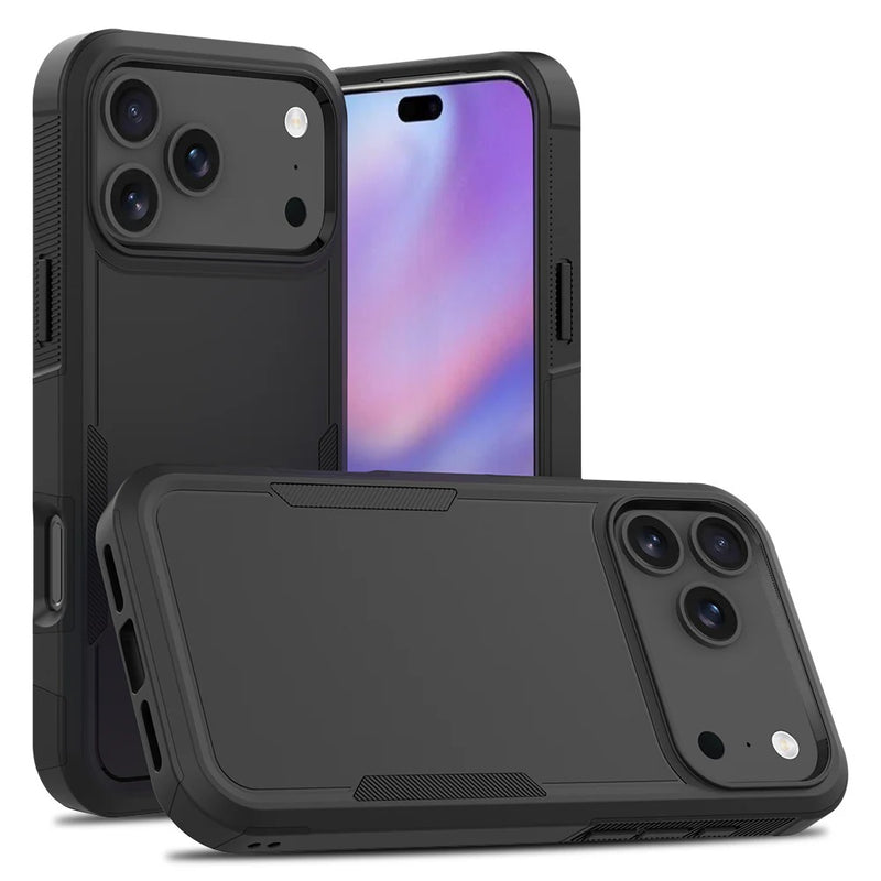 USP Rugged Apple iPhone 17 Pro (6.3')  Armor Light Case Black - No-Slip, Sleek, Drop-Protection, Strong & Durable, 5