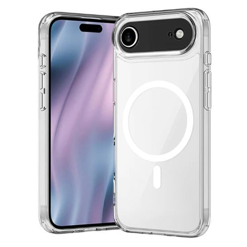 USP Apple iPhone Air (6.5') Clear Rock Shockproof Case with MagSafe - Ultra-thin, Lightweight, Non-slip, Crystal Clear, 5