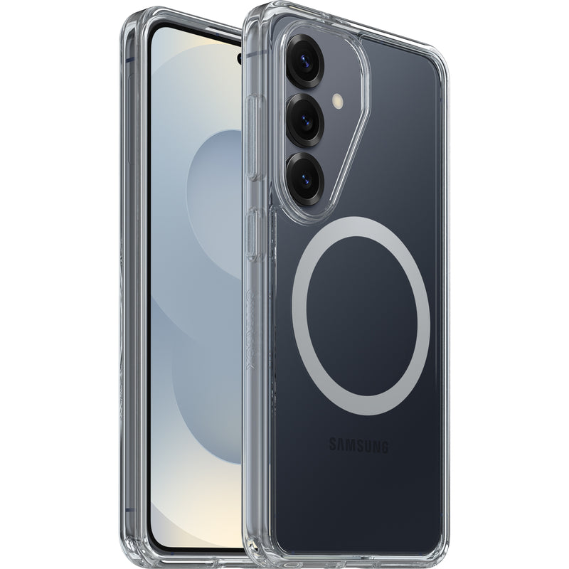 OtterBox Symmetry Clear Magnets Samsung Galaxy S26 5G (6.3') Case Clear -No Retail Packaging- (77-000004),DROP+ 3X Military Standard,7