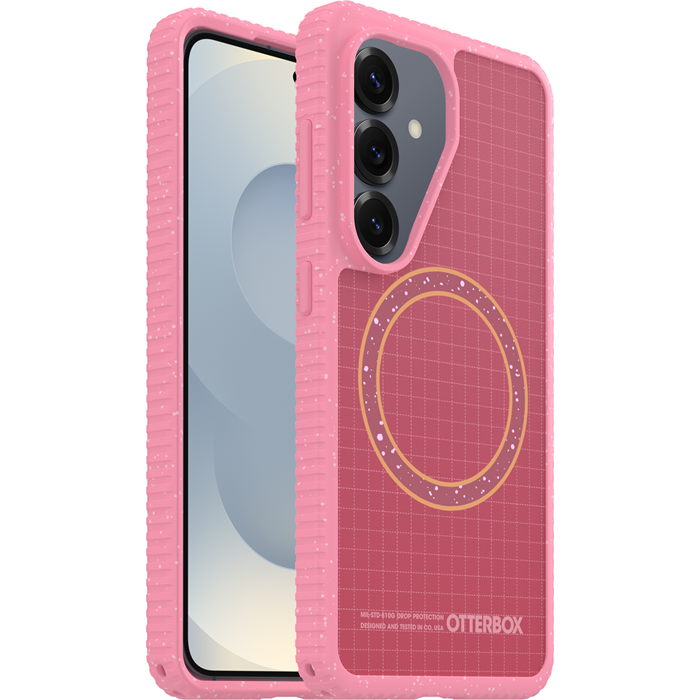 OtterBox Sole Samsung Galaxy S26 5G (6.3') Case Xtra Hot (Pink) - (77-000058), DROP+ 5X Military Standard, Raised Edges, 7
