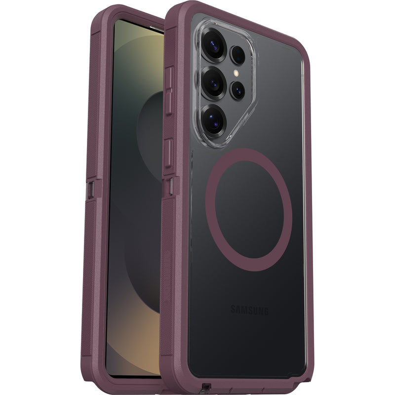 OtterBox Defender Pro XT Clear Samsung Galaxy S26 Ultra 5G (6.9') Case Dye Hard (Clear/Purple)-(77-000094),DROP+ 7X Military Standard,7
