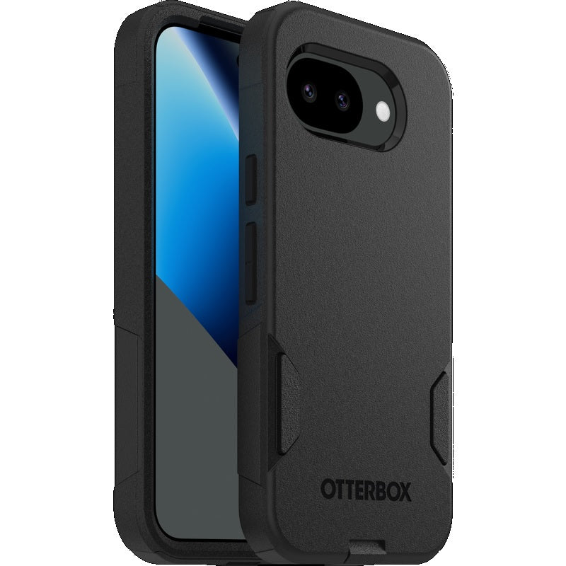OtterBox Commuter Google Pixel 10A 5G (6.3') Case Black - (77-000210), DROP+ 3X Military Standard,Raised-Edges,Dual-Layer,7