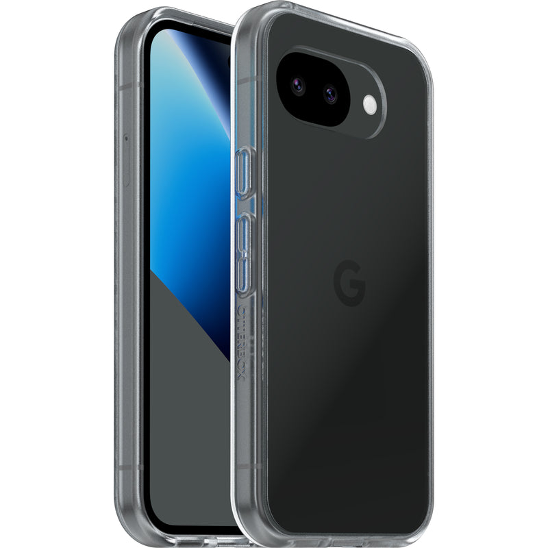 OtterBox React Google Pixel 10A 5G (6.3') Case Clear - (77-000217), Antimicrobial, DROP+ 3X Military Standard,Raised-Edges,7 Years