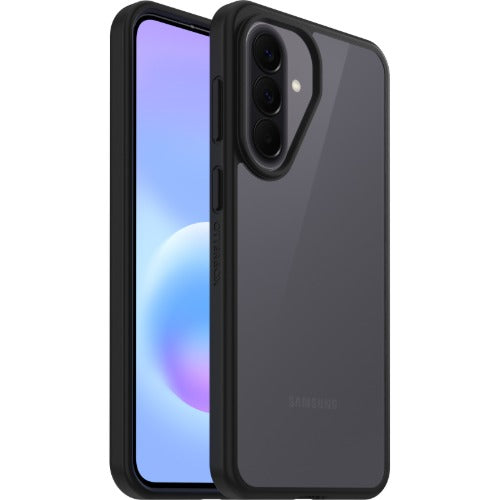 OtterBox React Samsung Galaxy A57 5G (6.7') Case Black Crystal (Clear/Black) - (77-000450),Antimicrobial,DROP+ Military Standard,7