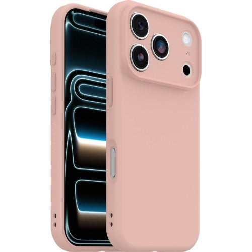 OtterBox Figura  Apple iPhone 17 Pro (6.3') Case Pink - (77-000693), Military Drop Standard,Raised Edges,7 Years