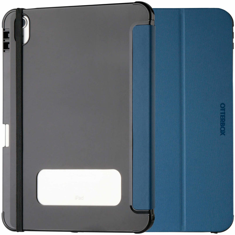 OtterBox React Folio Apple iPad (11.0') 11th Gen (A16) / iPad 10th Gen (10.9') Case Blue - (77-92189),DROP+ Military Standard,7 Years