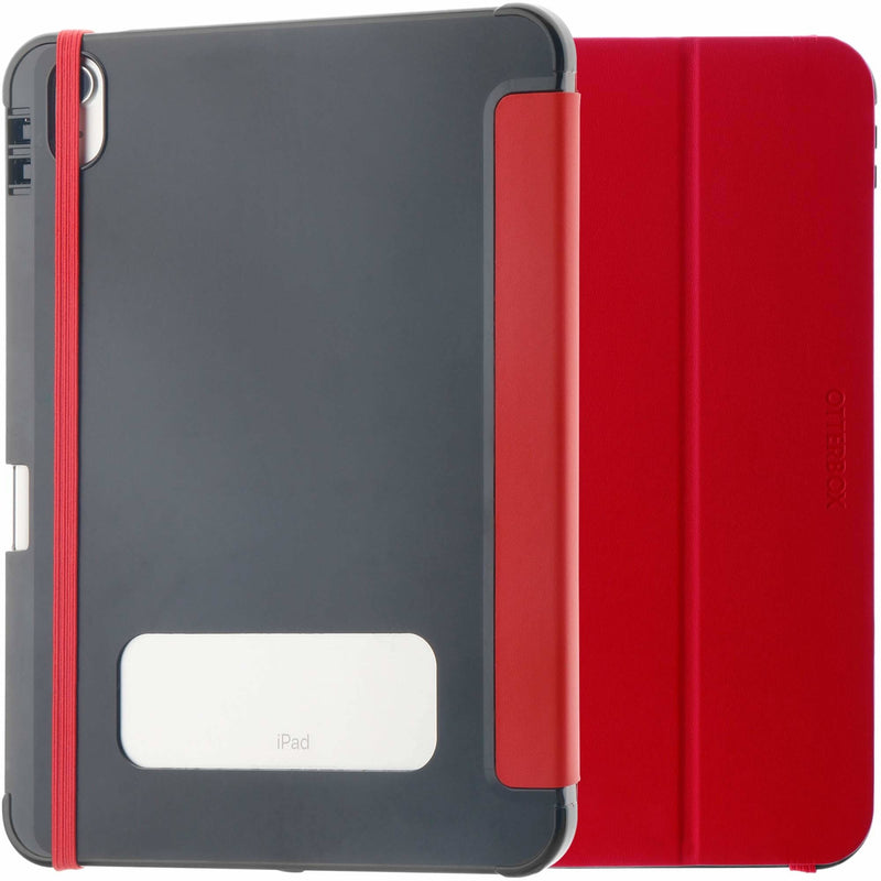 OtterBox React Folio Apple iPad (11.0') 11th Gen (A16) / iPad 10th Gen (10.9') Case Red - No Retail Packaging - (77-92193),7 Years