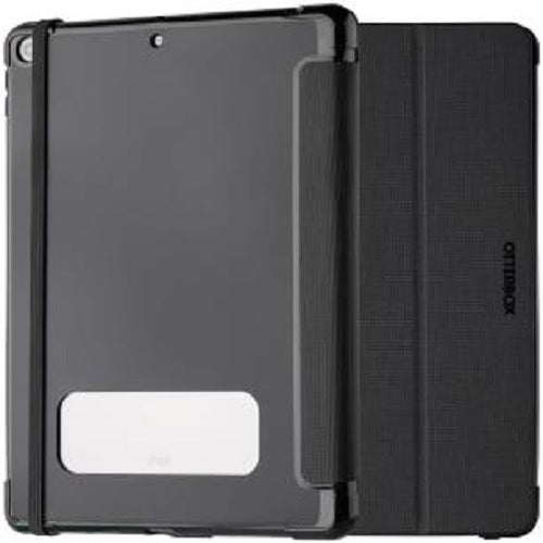 EOL OtterBox React Folio Apple iPad (10.2') (9th/8th/7th Gen) Case Black - (77-92194), DROP+ Military Standard, Pencil Holder, 7 Years