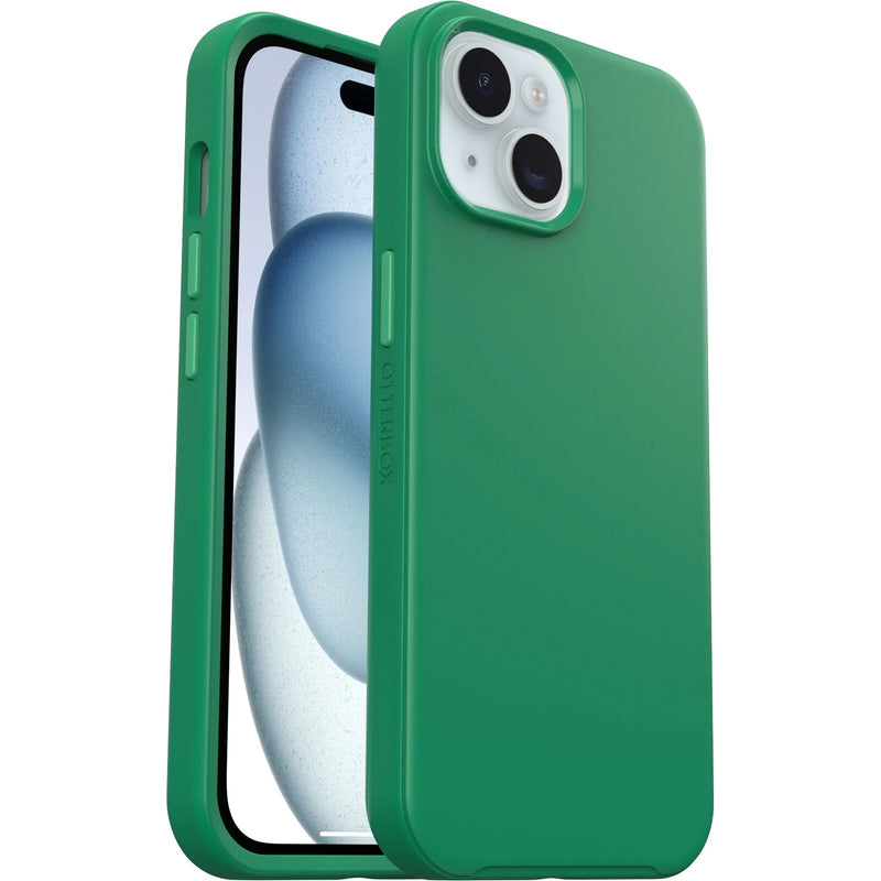 OtterBox Symmetry MagSafe Apple iPhone 17e /  iPhone 16e / iPhone 15 / iPhone 14 / iPhone 13 (6.1') Case Green Juice (Green) , 7 Years
