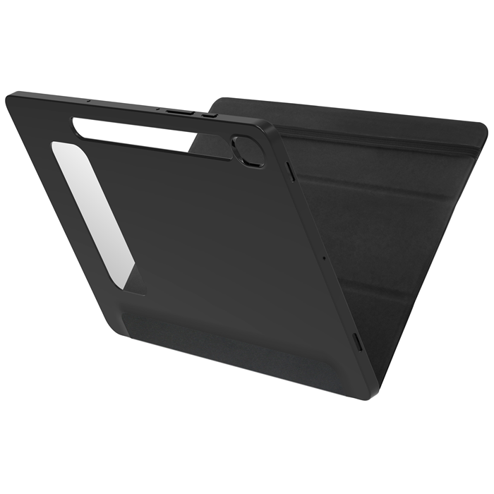 OtterBox React Folio Samsung Galaxy Tab S10 / Tab S9 (11') Case Black No Retail Packaging - (77-95119), DROP+ Military Standard, 7 Years Warranty