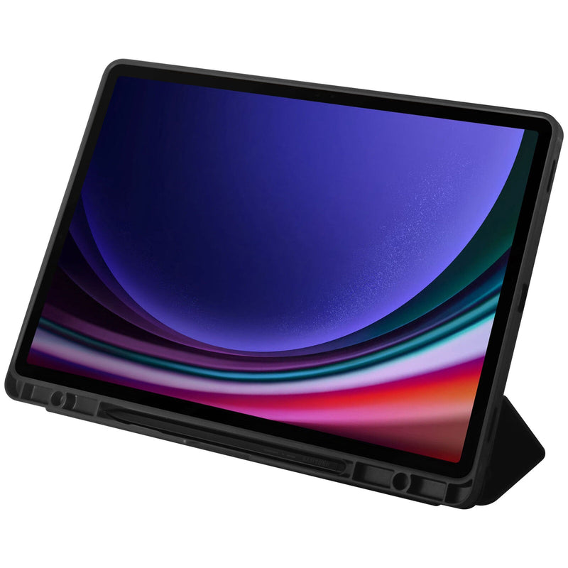OtterBox React Folio Samsung Galaxy Tab S10+/ Tab S9+ (12.4') Case Black - (77-95124),DROP+ Military Standard,Raised Edges,7