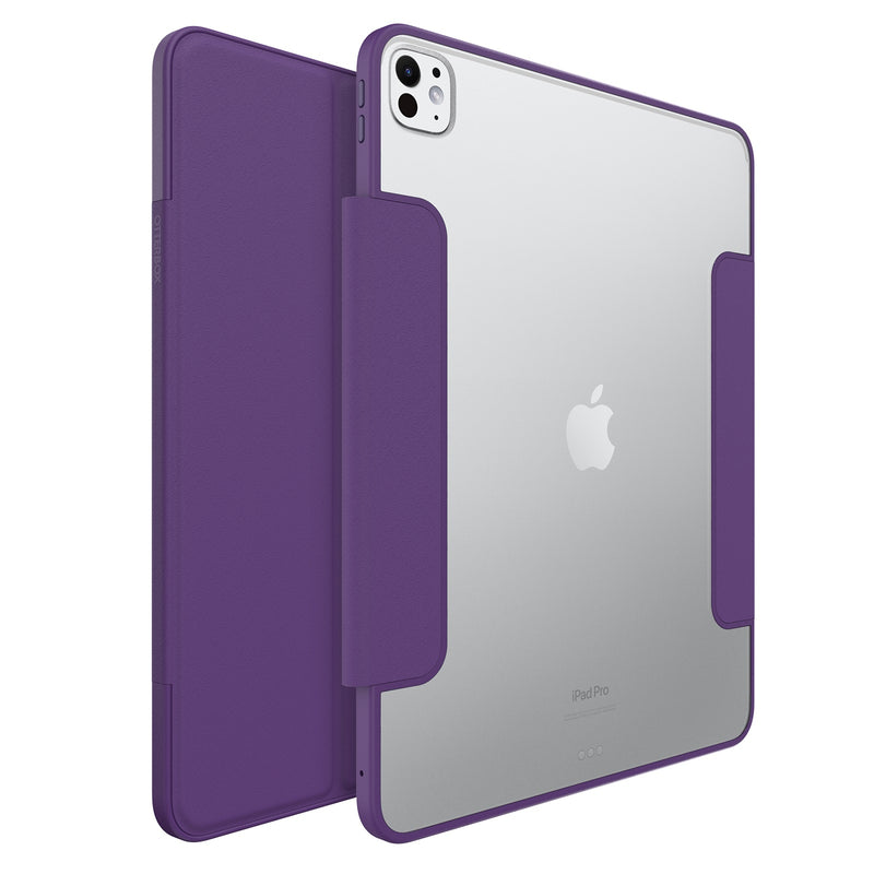 OtterBox Symmetry Folio Apple iPad Pro (13') (M5/M4) (8th/7th Gen) Case Figment (Purple) - (77-95260), Pencil Holder, 7