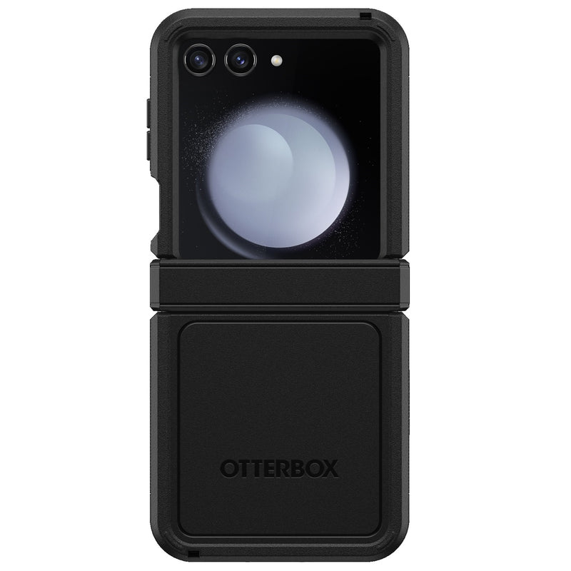 OtterBox Defender XT Samsung Galaxy Z Flip7 FE 5G / Z Flip6 5G (6.7') Case Black - (77-95792), DROP+ Military Standard, Grippy Edges, 7