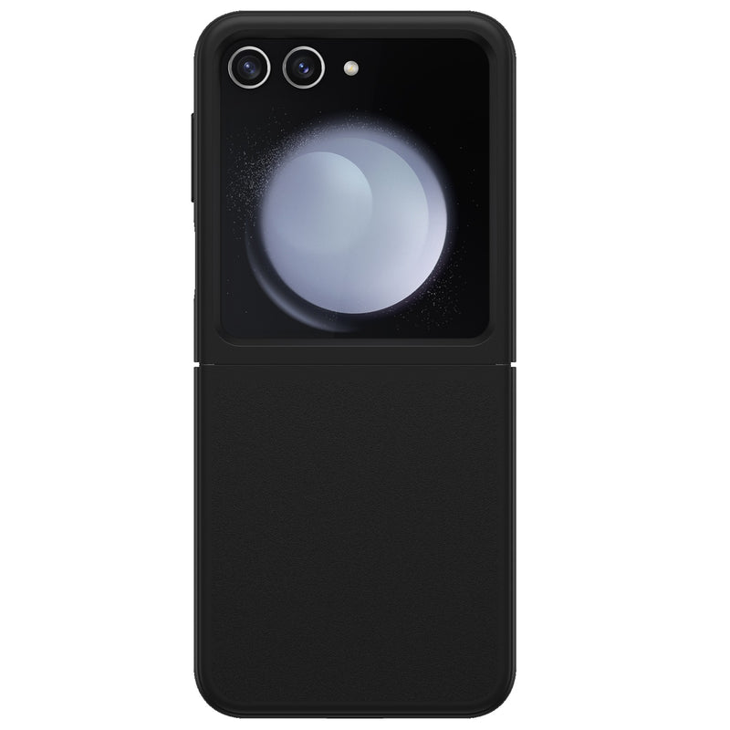 OtterBox Thin Flex Samsung Galaxy Z Flip7 FE 5G / Z Flip6 5G (6.7') Case Black - (77-95816), Antimicrobial, DROP+ Military Standard, 7