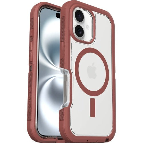 OtterBox Defender XT Clear MagSafe Apple iPhone 16 Case Dust Bowl - (77-96060)