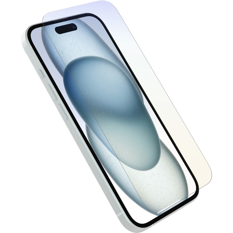 OtterBox Premium Pro Glass Anti-Blue Light Apple iPhone 16 (6.1') Screen Protector Clear - (77-96199), DROP+ 6ft Protection, 2