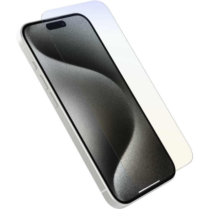 OtterBox Premium Pro Glass Anti-Blue Light Apple iPhone 16 Pro Max (6.9') Screen Protector Clear - (77-96207), DROP+ 6ft Protection, 2 Years