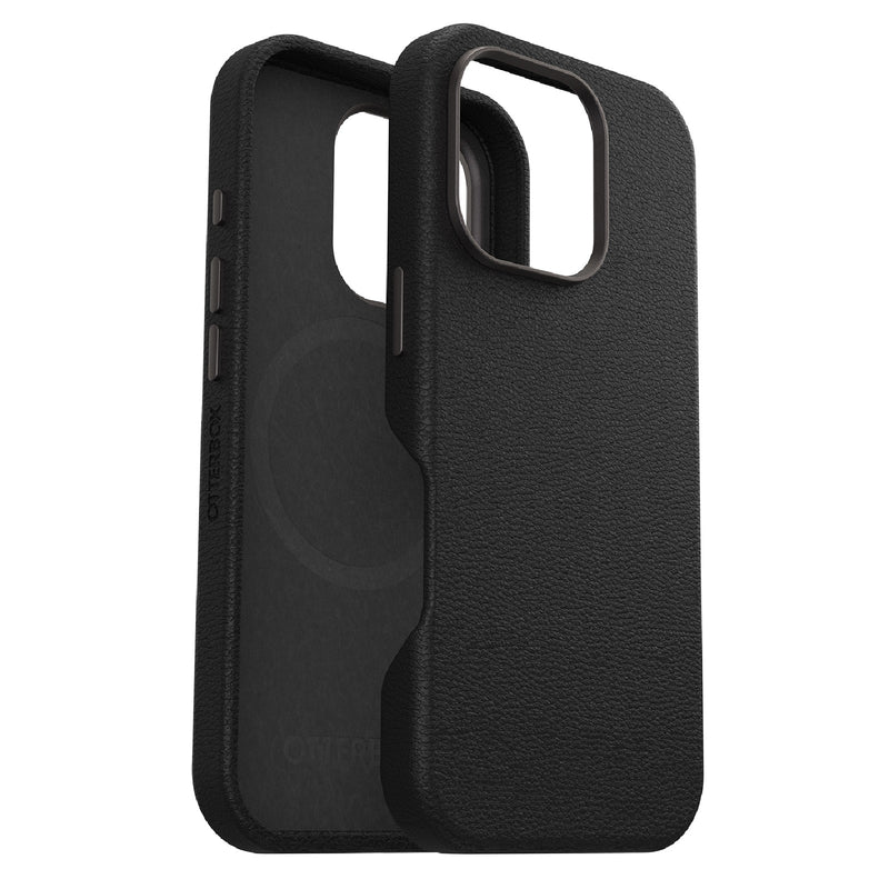 OtterBox Symmetry MagSafe Cactus Leather Apple iPhone 16 Pro Max (6.9') Case Black - (77-96333),DROP+ 3X Military Standard, 7 Years