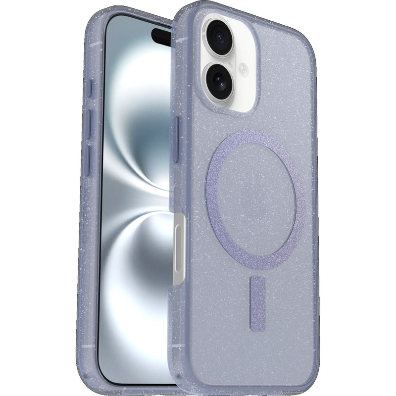 OtterBox Symmetry Clear MagSafe Apple iPhone 16 Plus (6.7') Case Denver Dusk Purple - (77-96353), DROP+ 3X Military Standard, 7 Years
