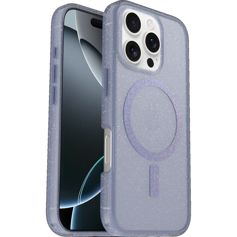 OtterBox Symmetry Clear MagSafe Apple iPhone 16 Pro (6.3') Case Denver Dusk Purple - (77-96401), DROP+ 3X Military Standard, 7 Years