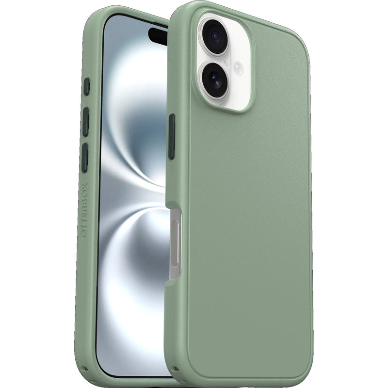 OtterBox Symmetry MagSafe Apple iPhone 16 (6.1') Sagebrush (Green) - (77-96535), DROP+ 3X Military Standard, Ultra-Sleek, 7 Years