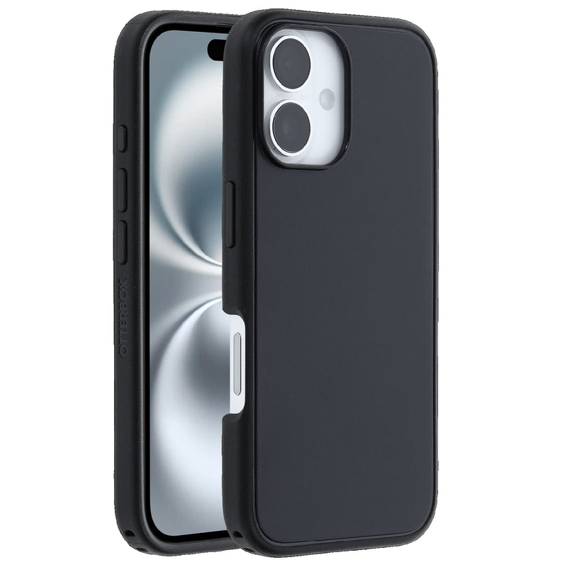 OtterBox Symmetry MagSafe Apple iPhone 16 (6.1') Case Black - (77-96542), Antimicrobial, DROP+ 3X Military Standard, Raised Edges, 7