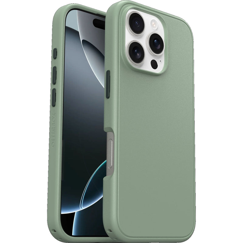 OtterBox Symmetry MagSafe Apple iPhone 16 Pro (6.3') Sagebrush (Green) - (77-96554), DROP+ 3X Military Standard, Ultra-Sleek, 7 Years