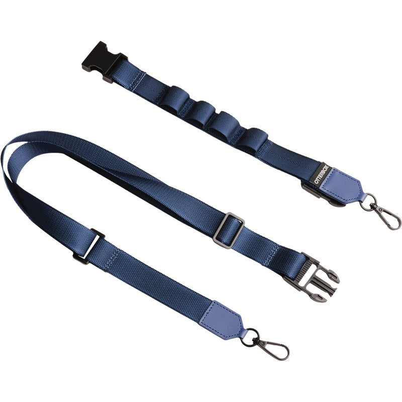OtterBox 2-in-1 Crossbody Strap Baby Blue Jeans - (77-96852), Adjustable Strap, Compatible With Cases Have Built-in Anchor Point, 2 Years